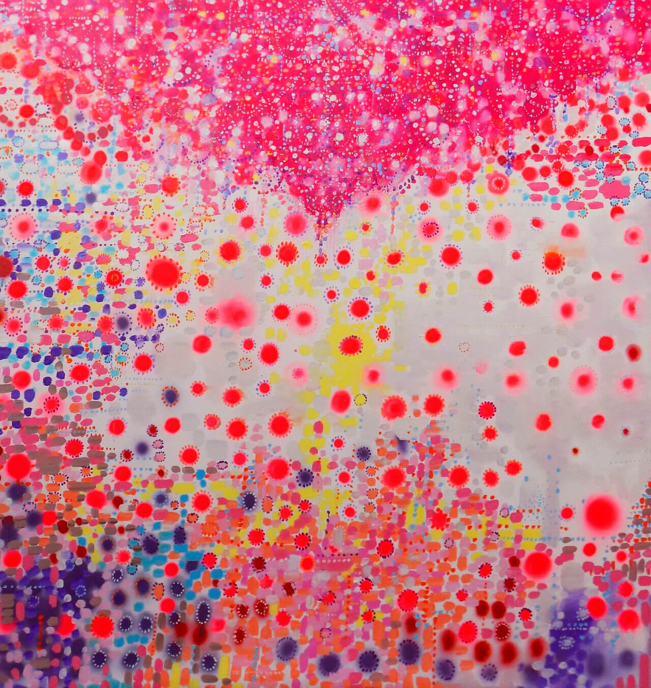 Artisti 5 Grattage rosso, 1973