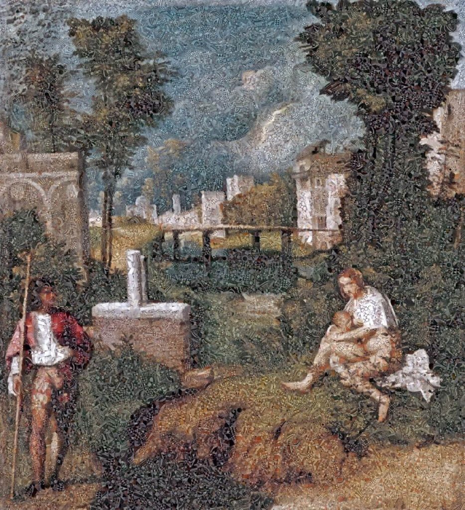 Andrea Morucchio 20 puzzling Giorgione The Tempest