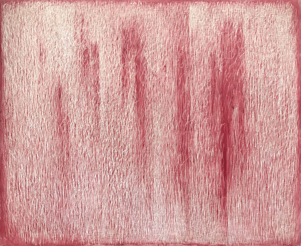 Mario Deluigi 13 Grattage rosso, 1973