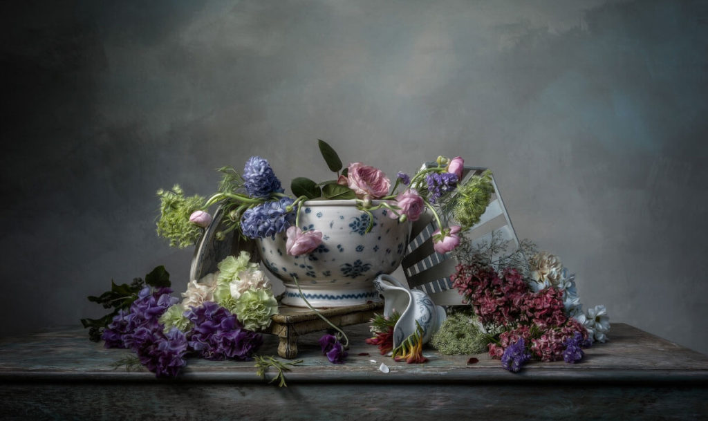 Christopher Broadbent 15 bowl of flowers