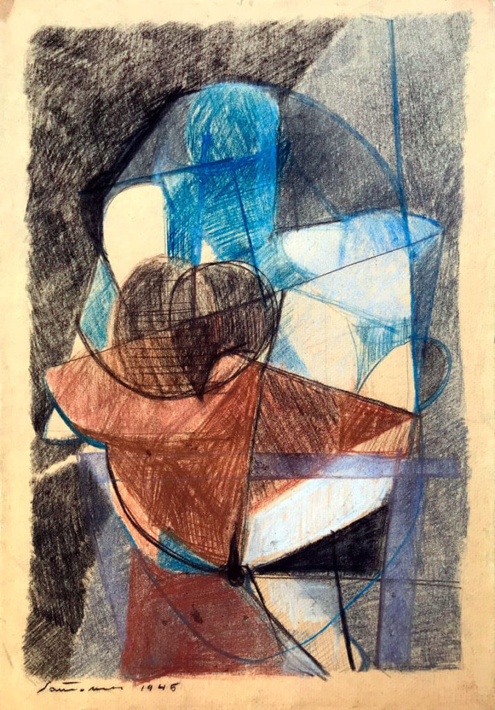 Giuseppe Santomaso 3 senza titolo 1946 giuseppe santomaso