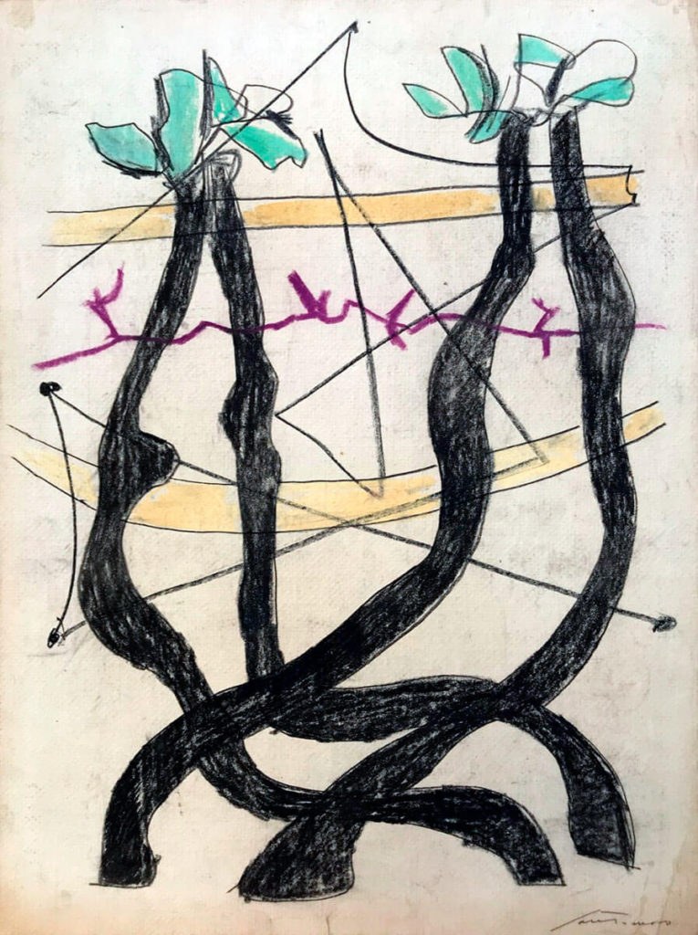 Giuseppe Santomaso 4 senza titolo 1950 giuseppe santomaso