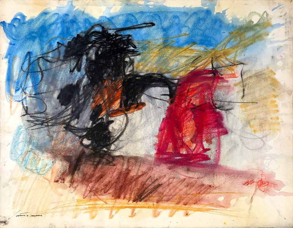 Giuseppe Santomaso 7 senza titolo 1960 giuseppe santomaso