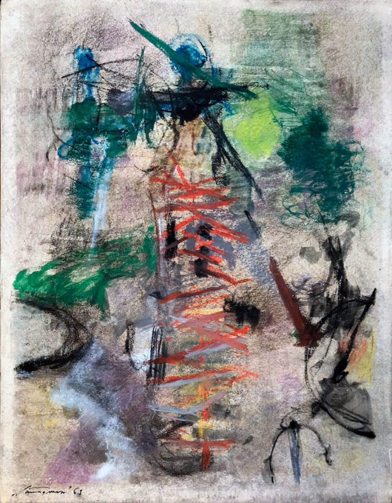 Giuseppe Santomaso 8 senza titolo 1965 giuseppe santomaso