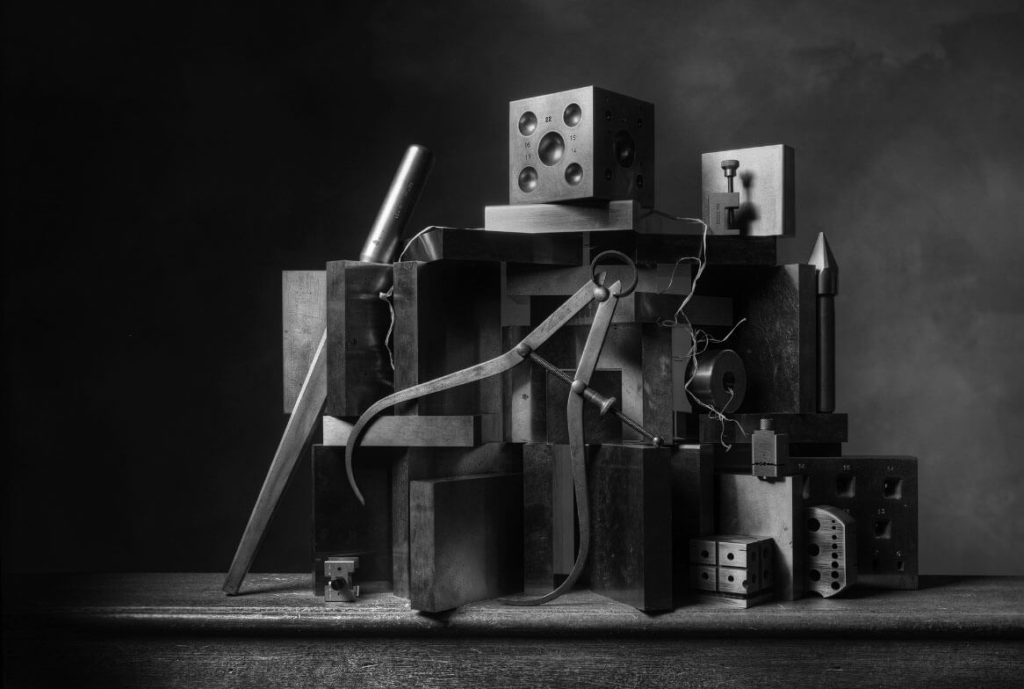 Christopher Broadbent 7 steel blocks